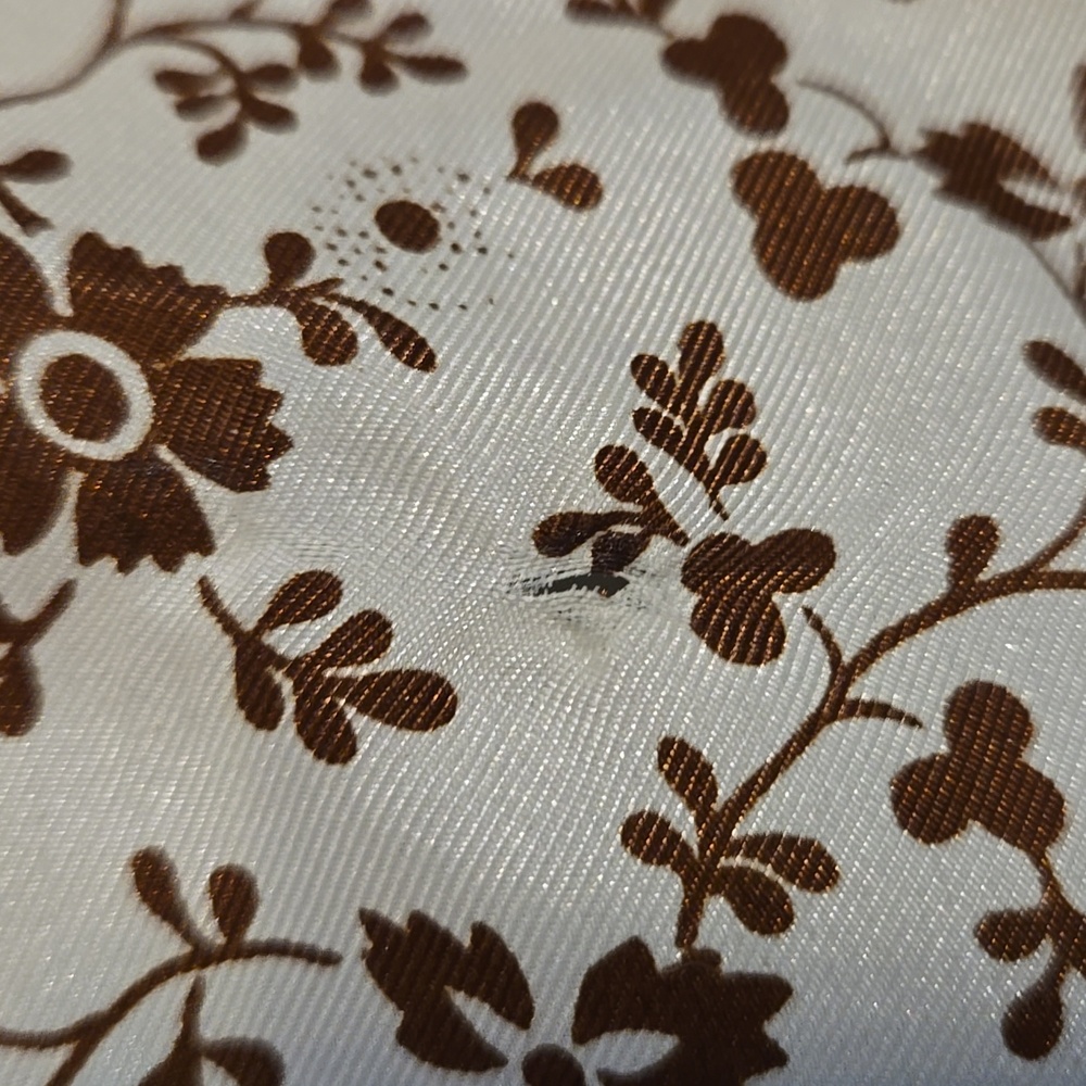 Brown Patterned Scarf - Picture 4 of 4